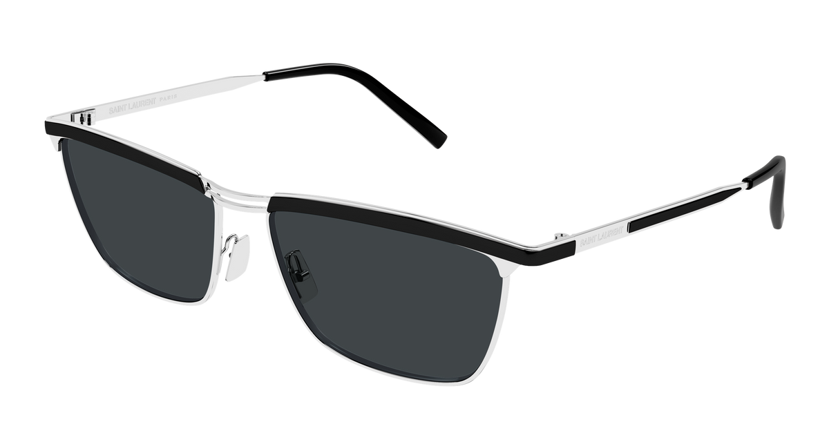 Saint Laurent SL 795 JOE Sunglasses - Silver / Grey (003)