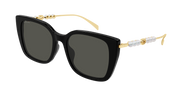 Gucci GG1971SA Sunglasses - Black / Grey (001)