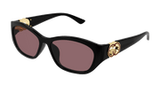 Gucci GG1826SK Sunglasses - Black / Red (007)