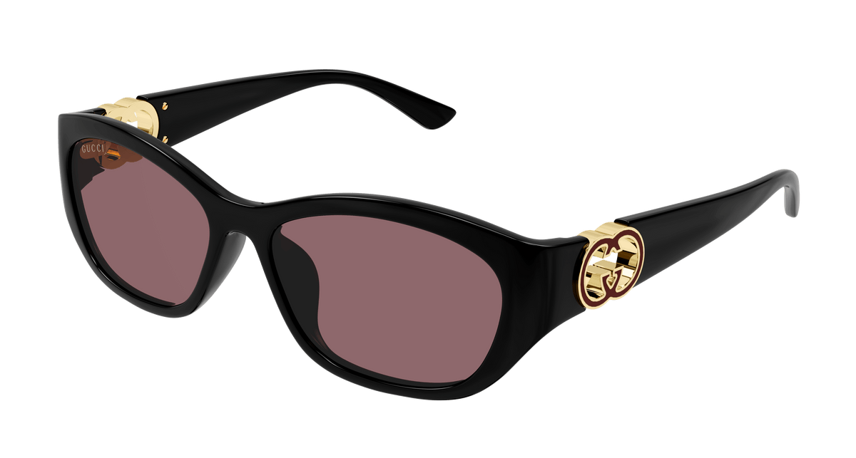 Gucci GG1826SK Sunglasses - Black / Red (007)