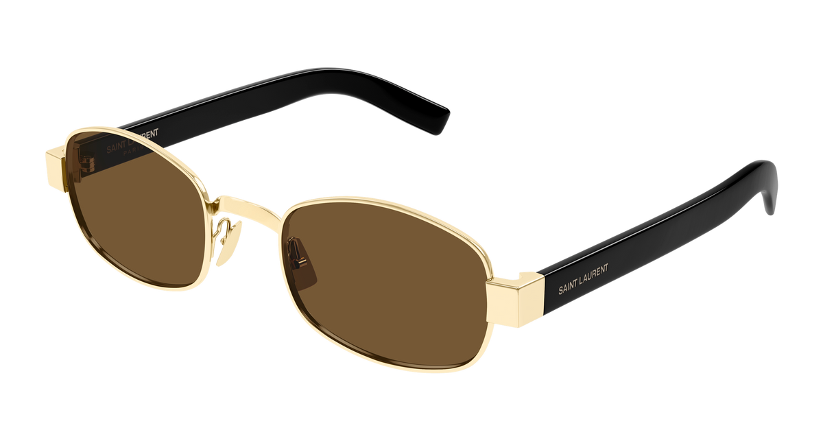 Saint Laurent SL 706 Sunglasses - Gold / Brown (001)
