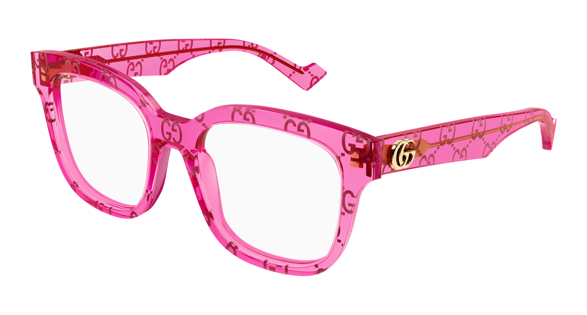 Gucci GG0958O Eyeglasses - Pink / Transparent (011)