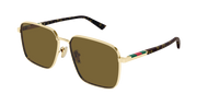 Gucci GG1965SK Sunglasses - Gold / Brown (003)