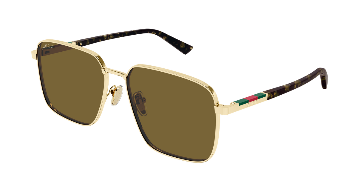 Gucci GG1965SK Sunglasses - Gold / Brown (003)