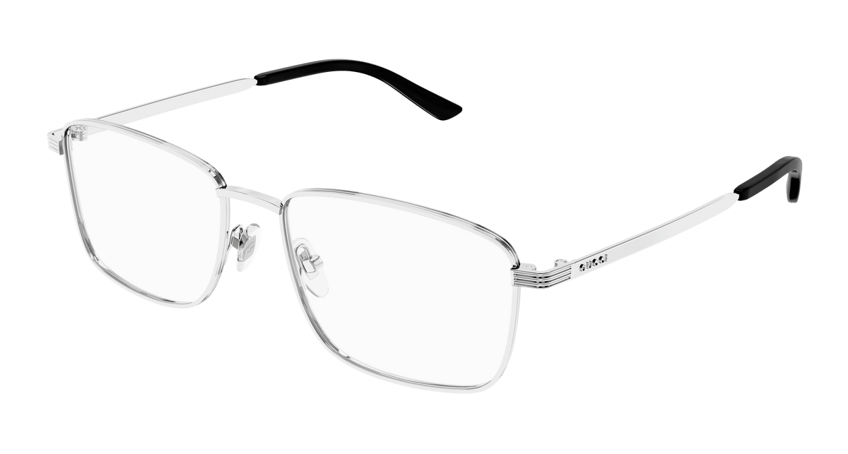Gucci GG1882O Eyeglasses - Silver / Transparent (001)