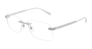 Dunhill DU0104O Eyeglasses - Silver / Transparent (002)