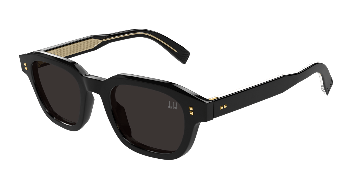 Dunhill DU0098S Sunglasses - Black / Grey (001)