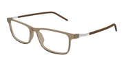Puma PU0513O Eyeglasses - Brown / Transparent (004)