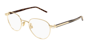 Saint Laurent SL 781 Eyeglasses - Gold / Transparent (002)