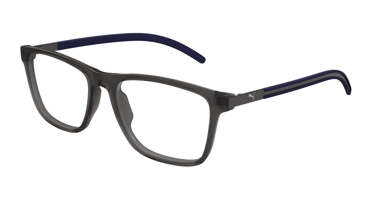 Puma PU0511O Eyeglasses - Grey / Transparent (004)