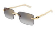 Cartier CT0579S Sunglasses - Gold / Grey (007)