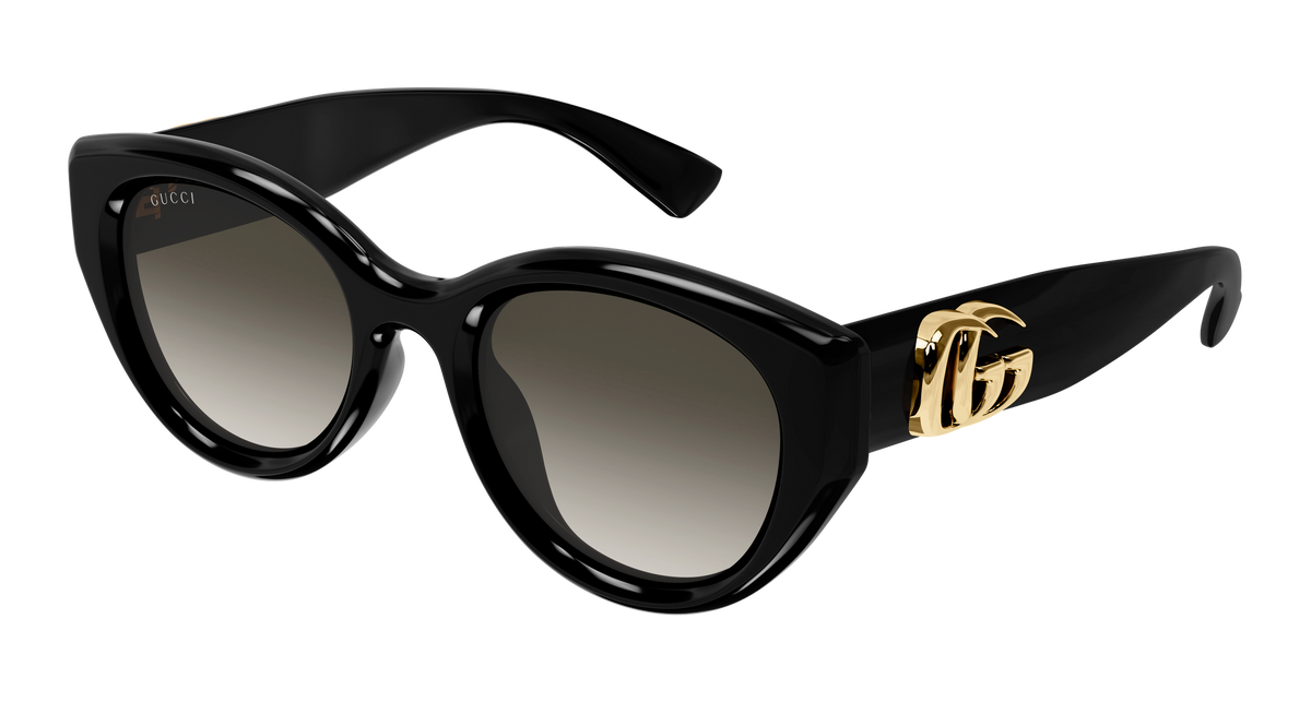 Gucci GG1976SK Sunglasses - Black / Grey (002)