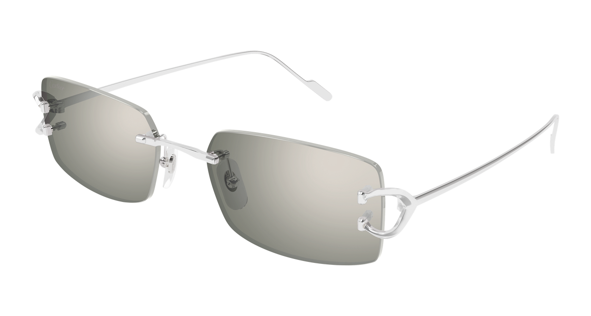 Cartier CT0605S Sunglasses - Silver (002)