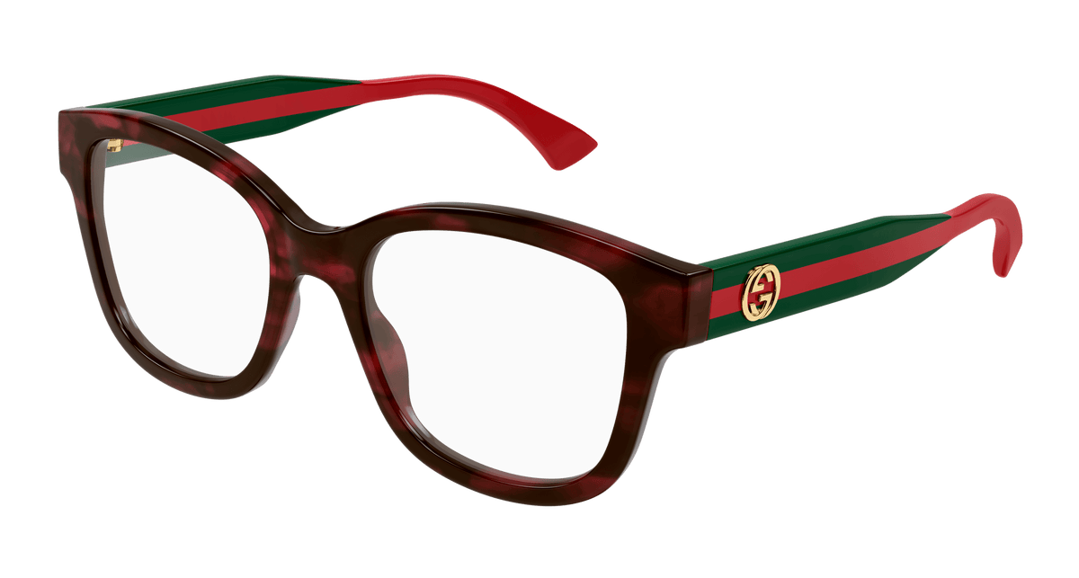 Gucci GG1863O Eyeglasses - Havana / Transparent (003)
