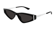 Alexander McQueen AM0493S Sunglasses - Black / Grey (001)
