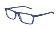 Puma PU0491O Eyeglasses - Blue / Transparent (004)