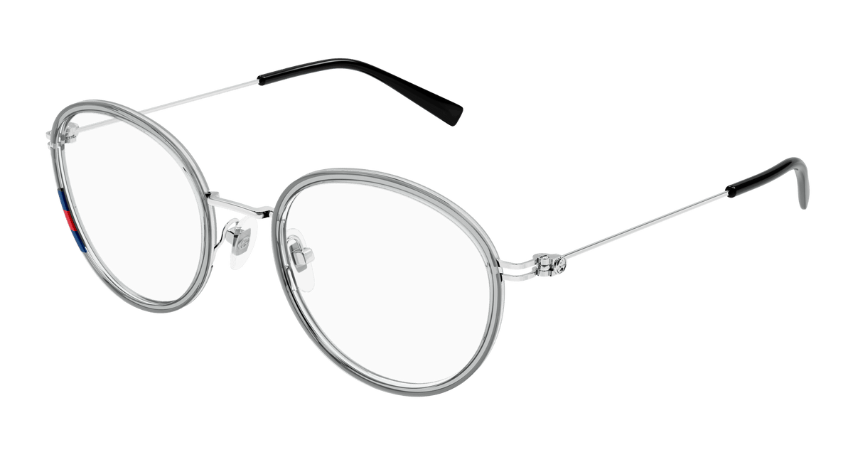 Gucci GG1851O Eyeglasses - Grey / Transparent (003)