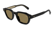 Dunhill DU0098S Sunglasses - Black / Brown (002)