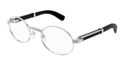 Cartier CT0464O Eyeglasses - Silver / Transparent (005)