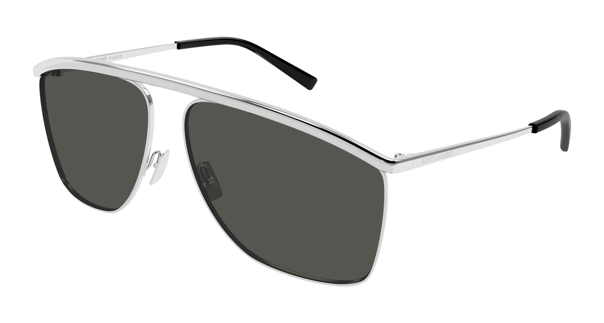 Saint Laurent SL 820 VICTOIRE Sunglasses - Silver / Grey (001)