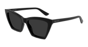 Alexander McQueen AM0536S Sunglasses - Black / Grey (001)