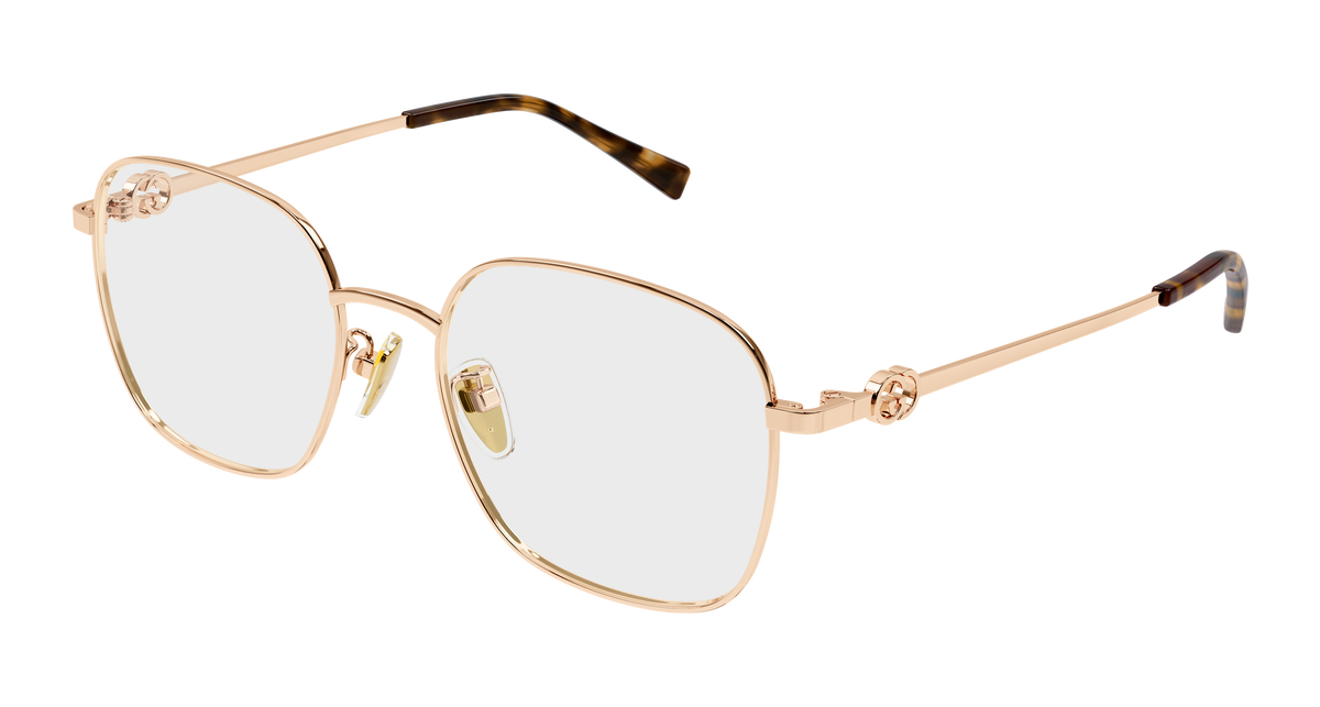Gucci GG2006OA Eyeglasses - Gold / Transparent (003)