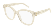 Saint Laurent SL M97 Eyeglasses - Yellow / Transparent (009)