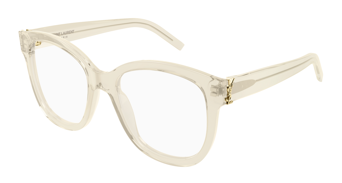 Saint Laurent SL M97 Eyeglasses - Yellow / Transparent (009)