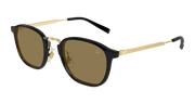 Dunhill DU0105SA Sunglasses - Black / Brown (001)