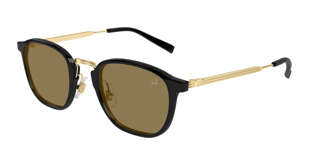 Dunhill DU0105SA Sunglasses - Black / Brown (001)