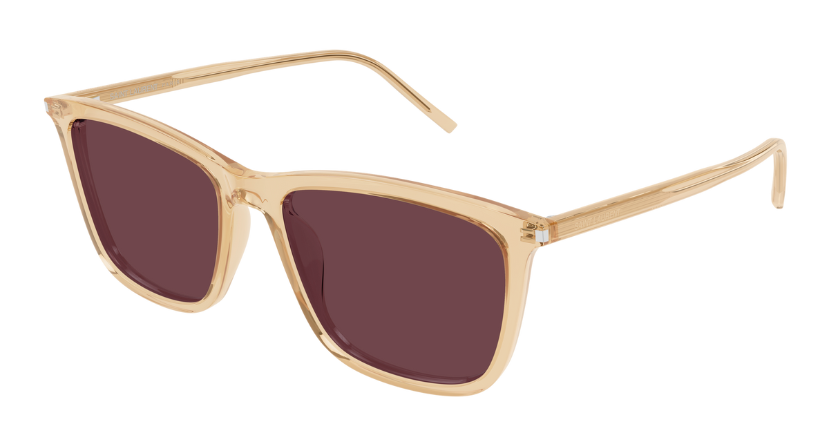 Saint Laurent SL 851 Sunglasses - Yellow / Violet (005)