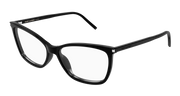Saint Laurent SL 834 Eyeglasses - Black / Transparent (001)