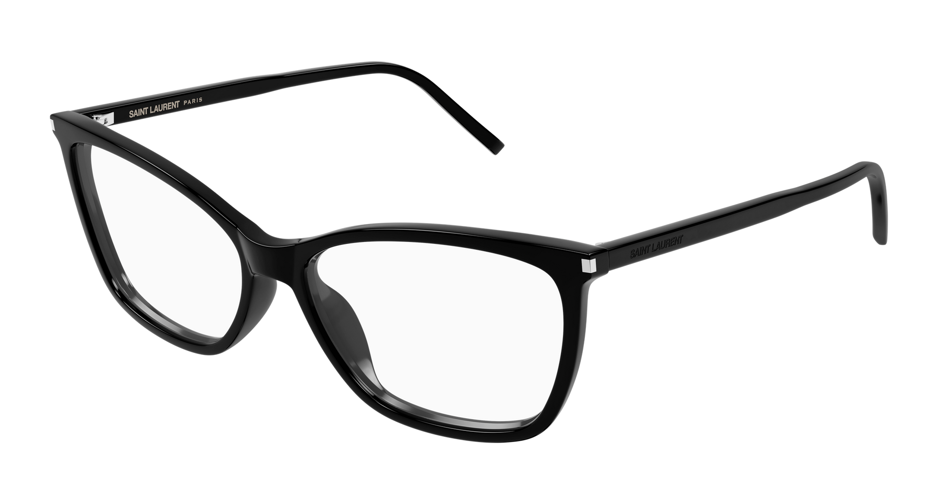 Saint Laurent SL 834 Eyeglasses - Black / Transparent (001)