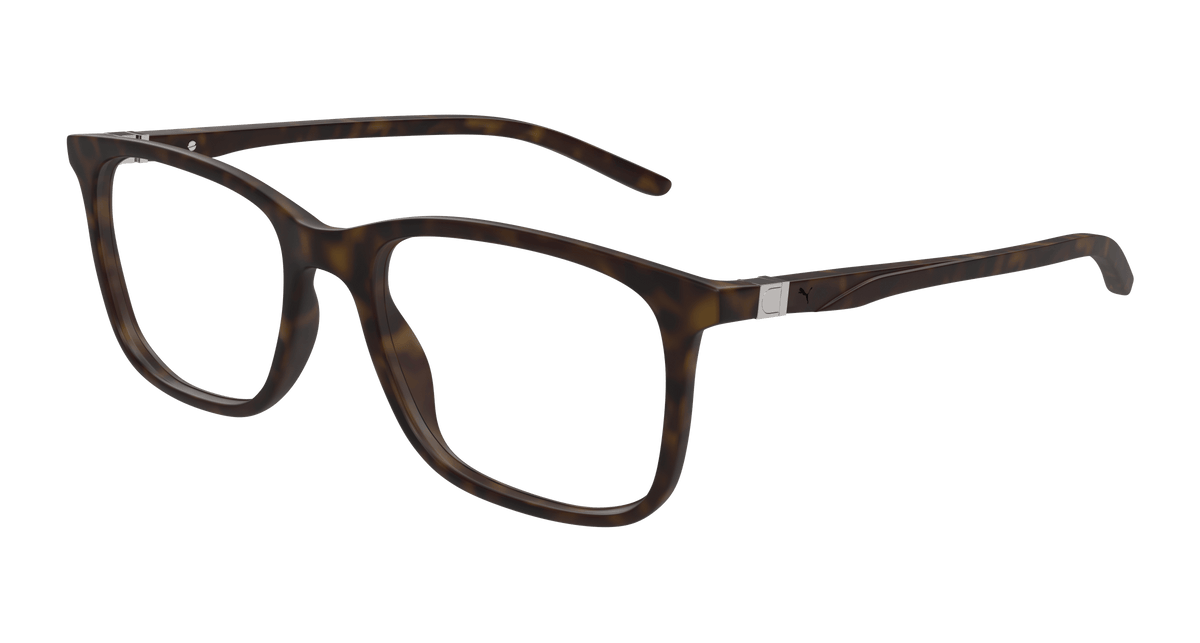 Puma PU0492O Eyeglasses - Havana / Transparent (005)