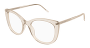 Saint Laurent SL 778 Eyeglasses - Beige / Transparent (004)