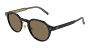 Dunhill DU0113S Sunglasses - Black / Brown (001)