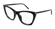 Saint Laurent SL 214 KATE THIN OPT Eyeglasses - Black / Transparent (001)