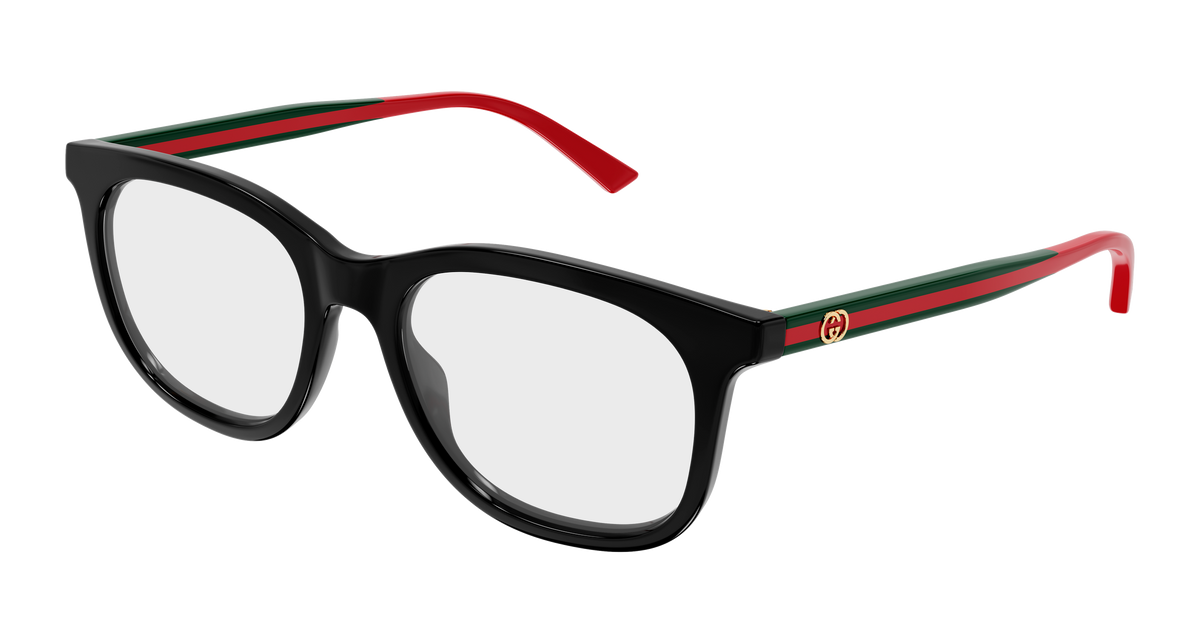 Gucci GG1990O Eyeglasses - Black / Transparent (005)