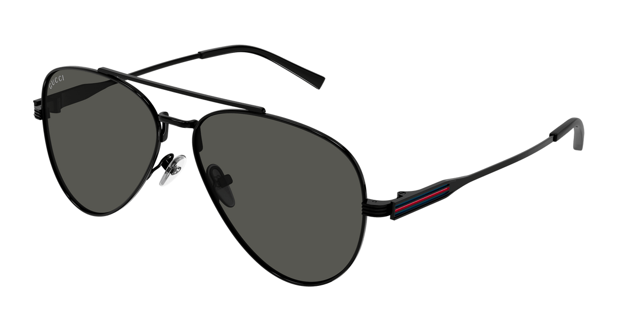 Gucci GG1874S Sunglasses - Black / Grey (001)