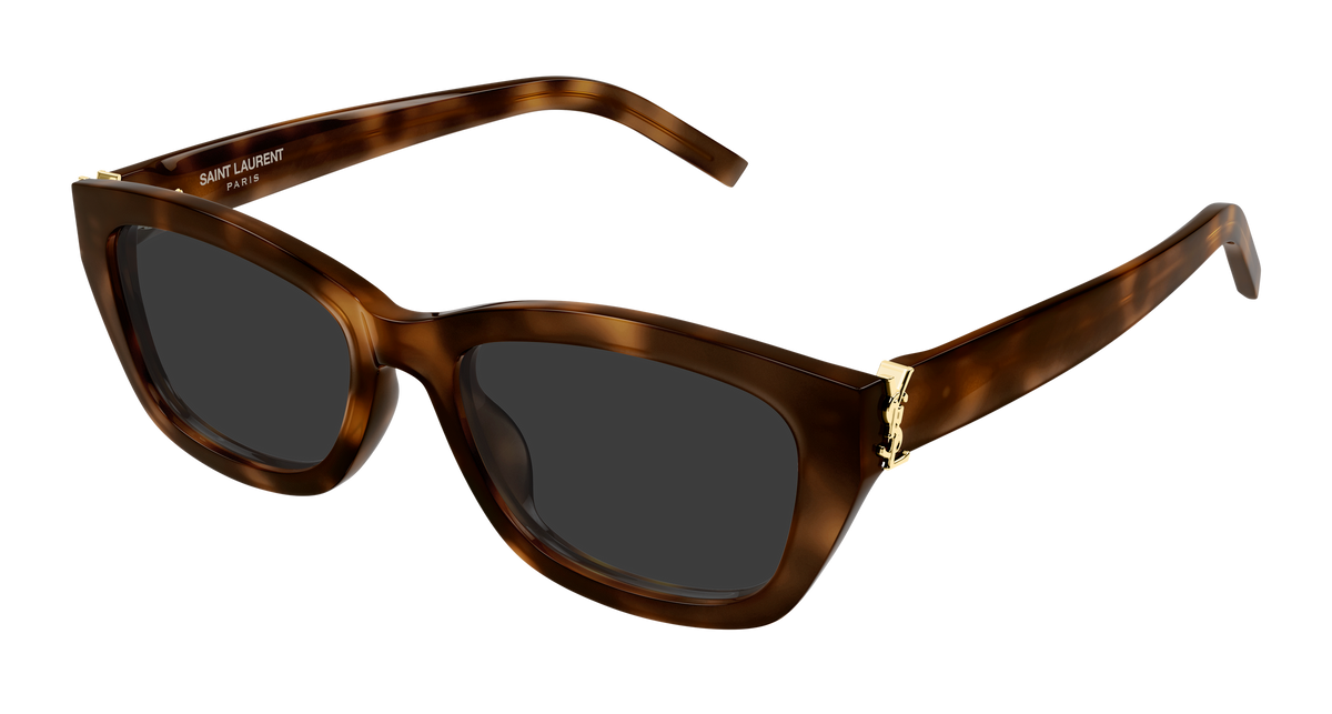Saint Laurent SL M153 Sunglasses - Havana / Grey (003)