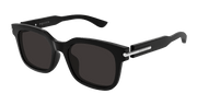 Alexander McQueen AM0496SA Sunglasses - Black / Grey (001)