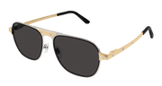 Cartier CT0532S Sunglasses - Silver / Grey (001)