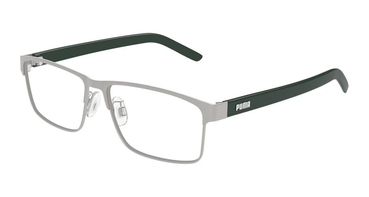 Puma PU0504OA Eyeglasses - Gunmetal / Transparent (004)