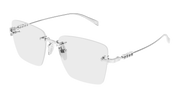 Gucci GG1938O Eyeglasses - Silver / Transparent (002)
