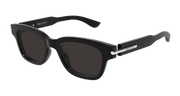 Alexander McQueen AM0497S Sunglasses - Black / Grey (001)