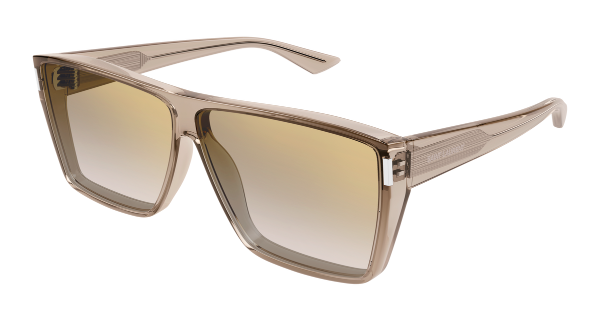 Saint Laurent SL 756 Sunglasses - Yellow / Brown (003)