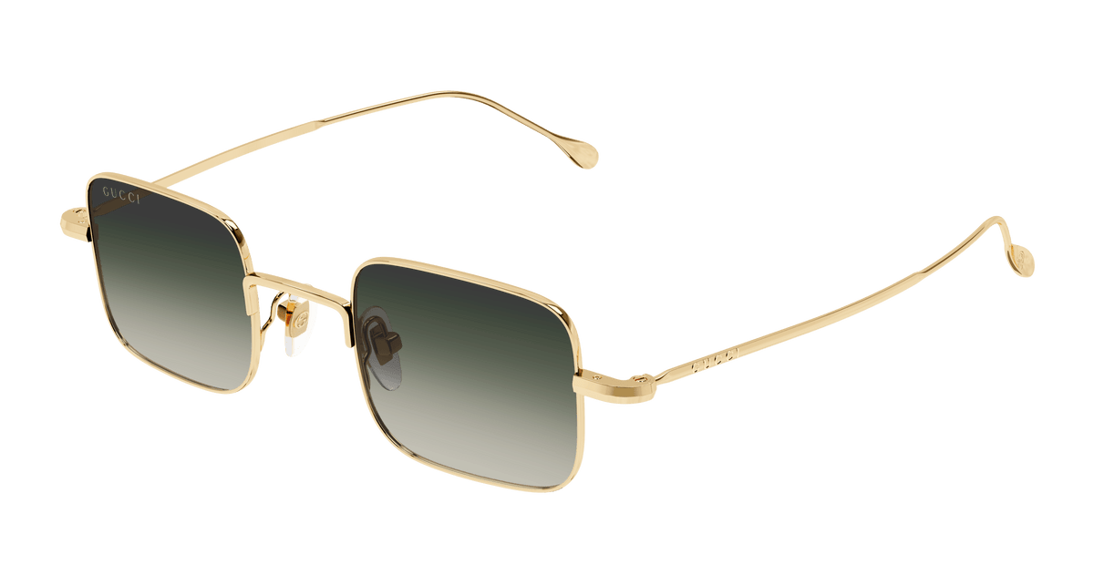 Gucci GG1813S Sunglasses - Gold / Grey (001)
