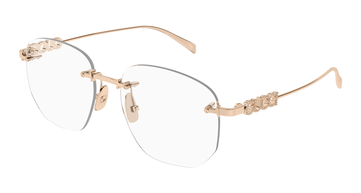 Gucci GG1806O Eyeglasses - Gold / Transparent (003)