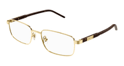 Gucci GG1801O Eyeglasses - Gold / Transparent (007)