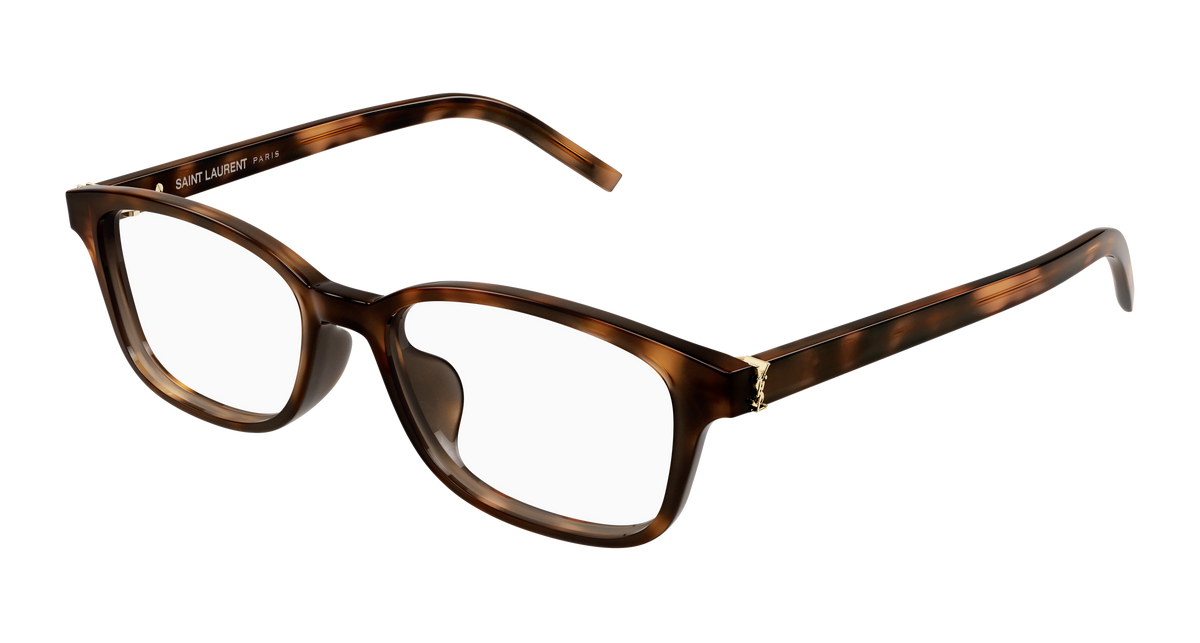 Saint Laurent SL M151/J Eyeglasses - Havana / Transparent (003)